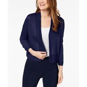 Anne Klein Womens Open Front Cardigan Size XS